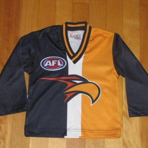 AFL West Coast Eagles Sports Jersey Size 2T